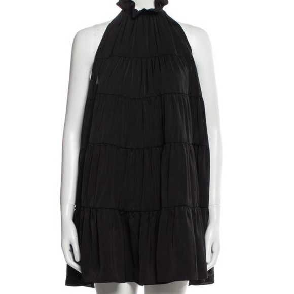 RHODE Black Mock Neck Tent Dress  | Size: XS - Picture 3 of 8